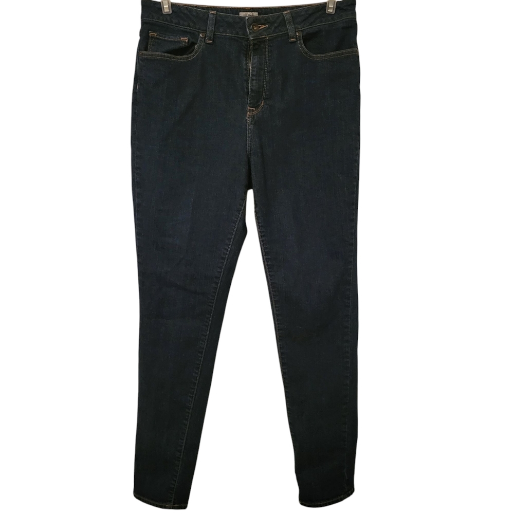 L L Bean Classic Fit Jeans Dk Blue sz 12R